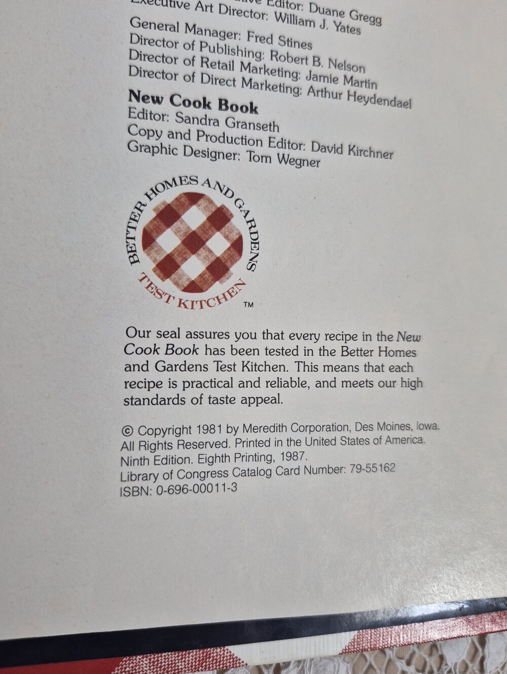Better Homes Cookbook - Picture 9 of 9
